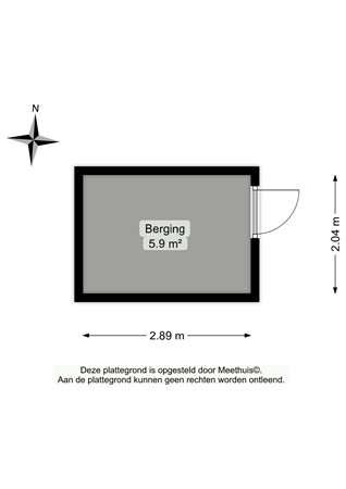 Floorplan - De Boomgaard 8, 9828 RC Oostwold